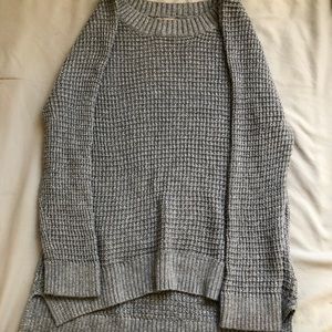 Beautiful gray knit sweater!!!